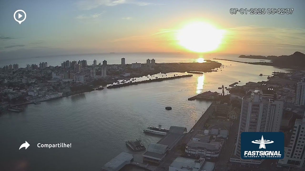 Canal do Porto Itajaí e Navegantes