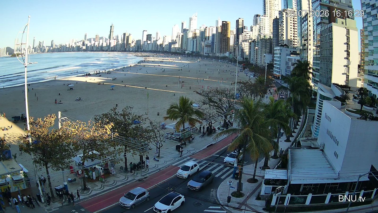 Vista Barra Norte Balneário Camboriú
