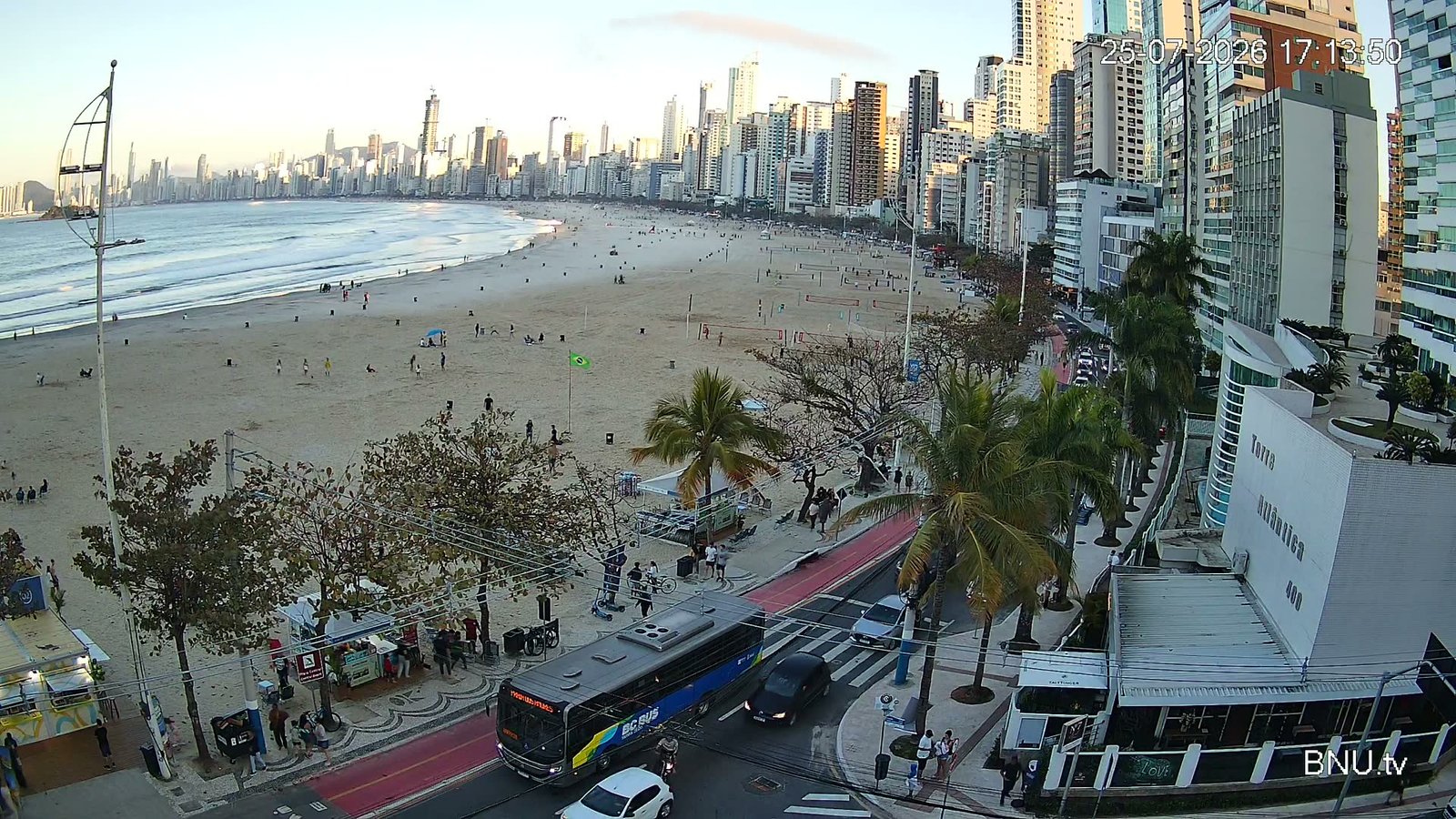 Vista Barra Norte Balneário Camboriú