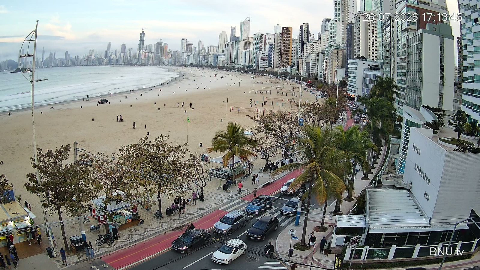 Vista Barra Norte Balneário Camboriú