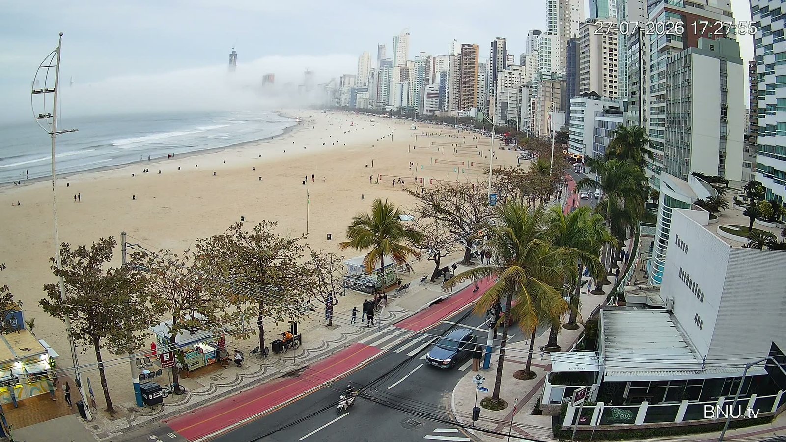 Vista Barra Norte Balneário Camboriú