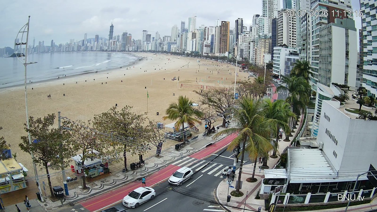 Vista Barra Norte Balneário Camboriú