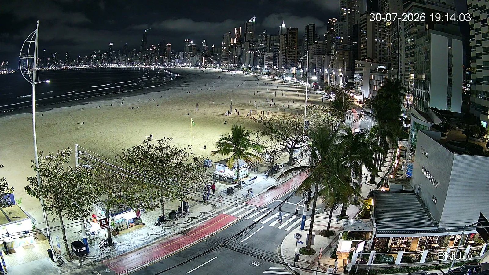 Vista Barra Norte Balneário Camboriú