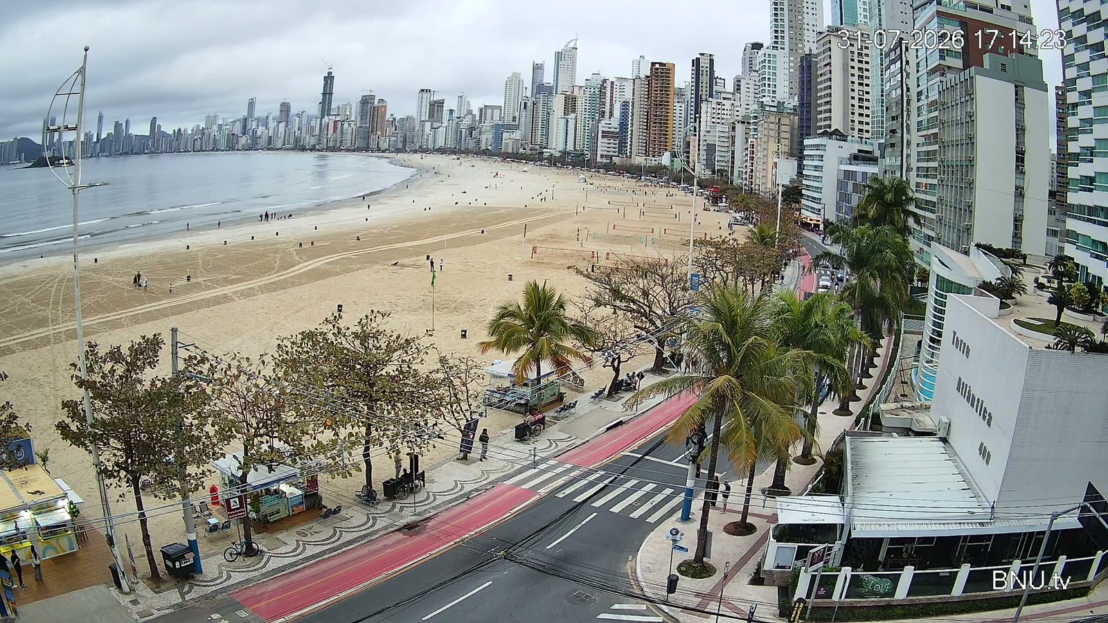 Vista Barra Norte Balneário Camboriú