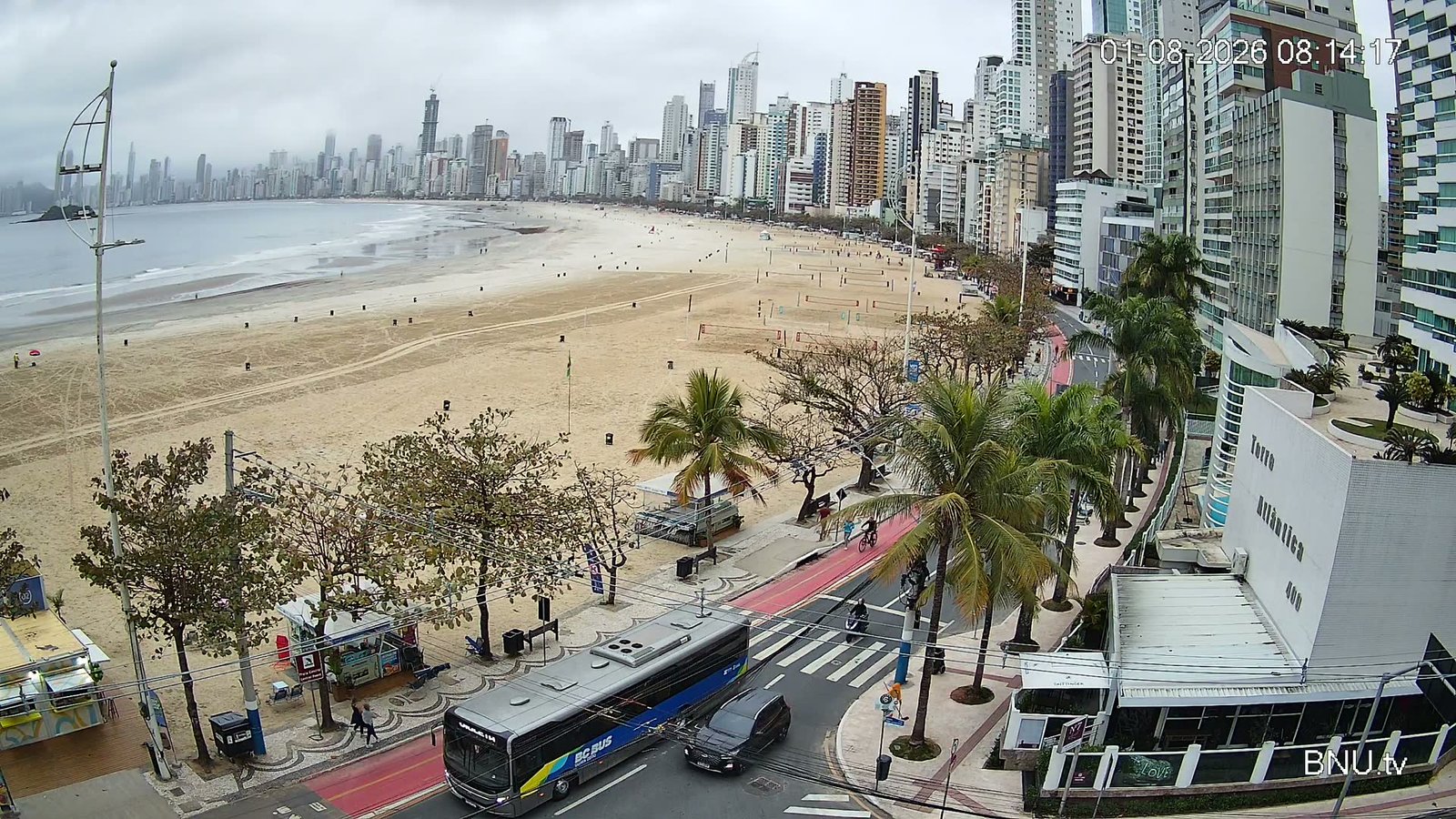 Vista Barra Norte Balneário Camboriú