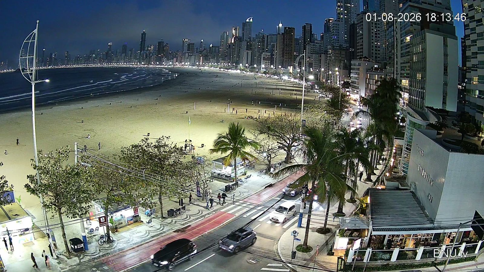 Vista Barra Norte Balneário Camboriú