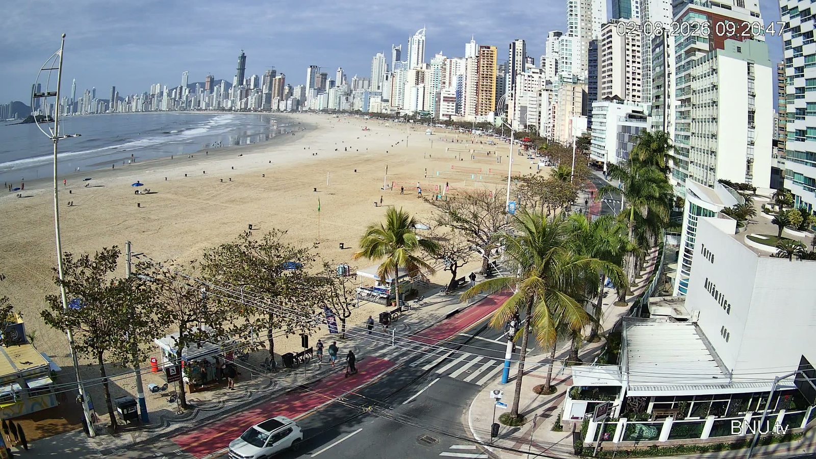 Vista Barra Norte Balneário Camboriú