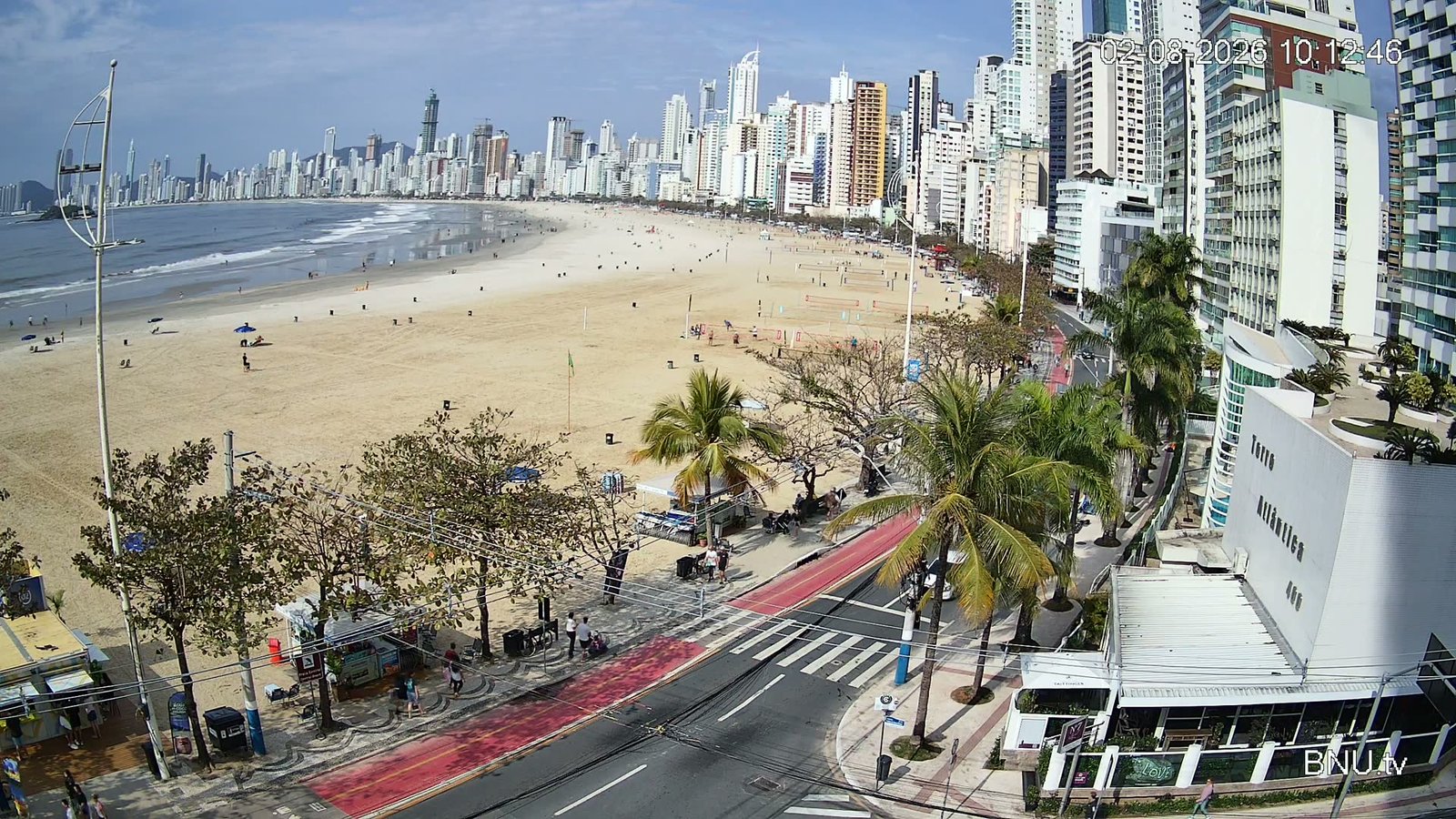 Vista Barra Norte Balneário Camboriú