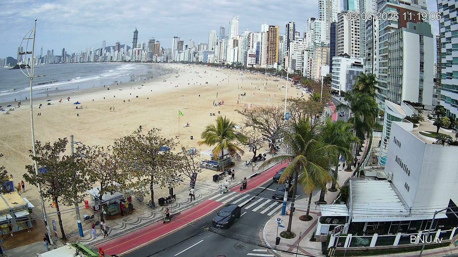 Vista Barra Norte Balneário Camboriú