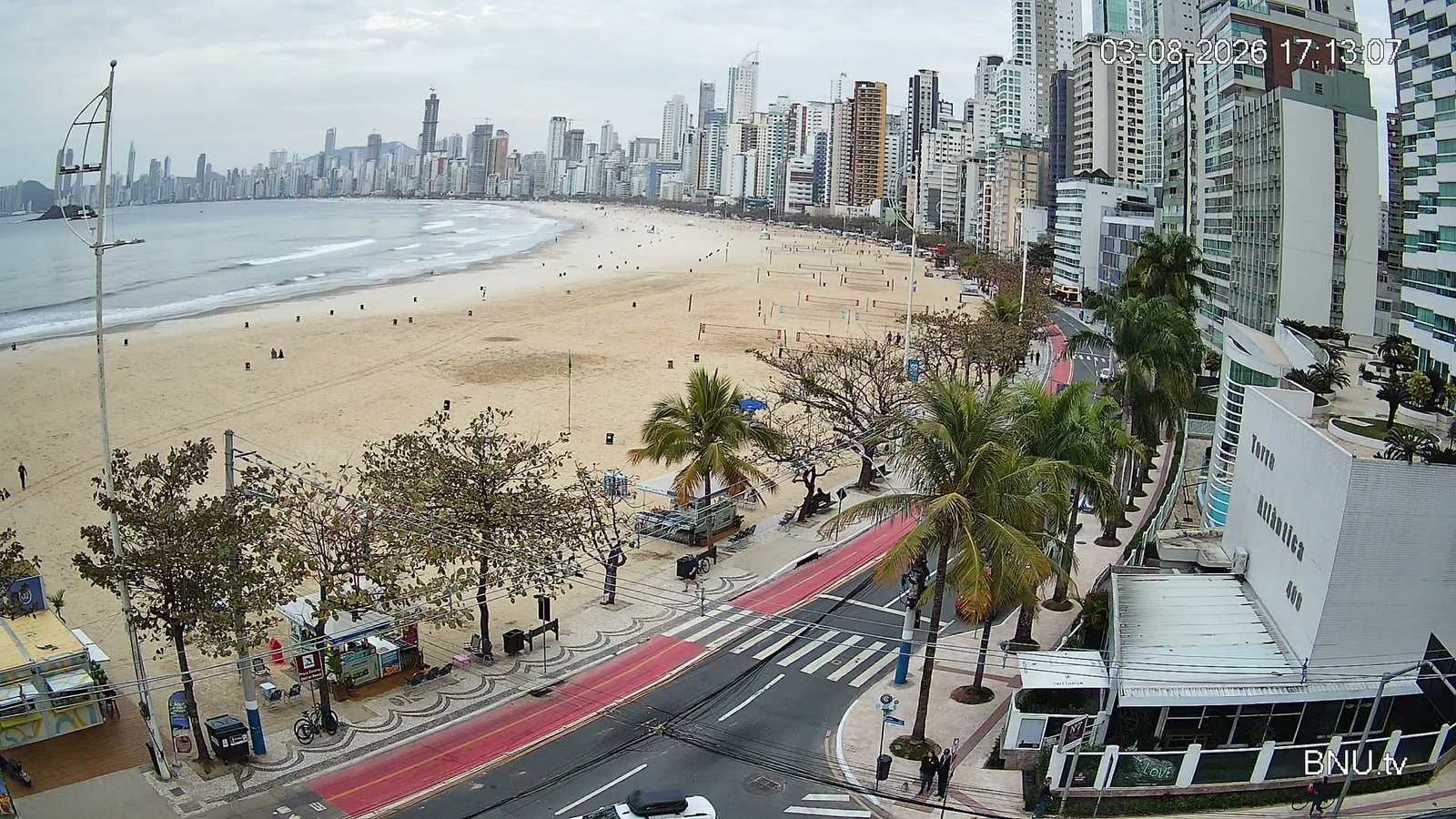 Vista Barra Norte Balneário Camboriú