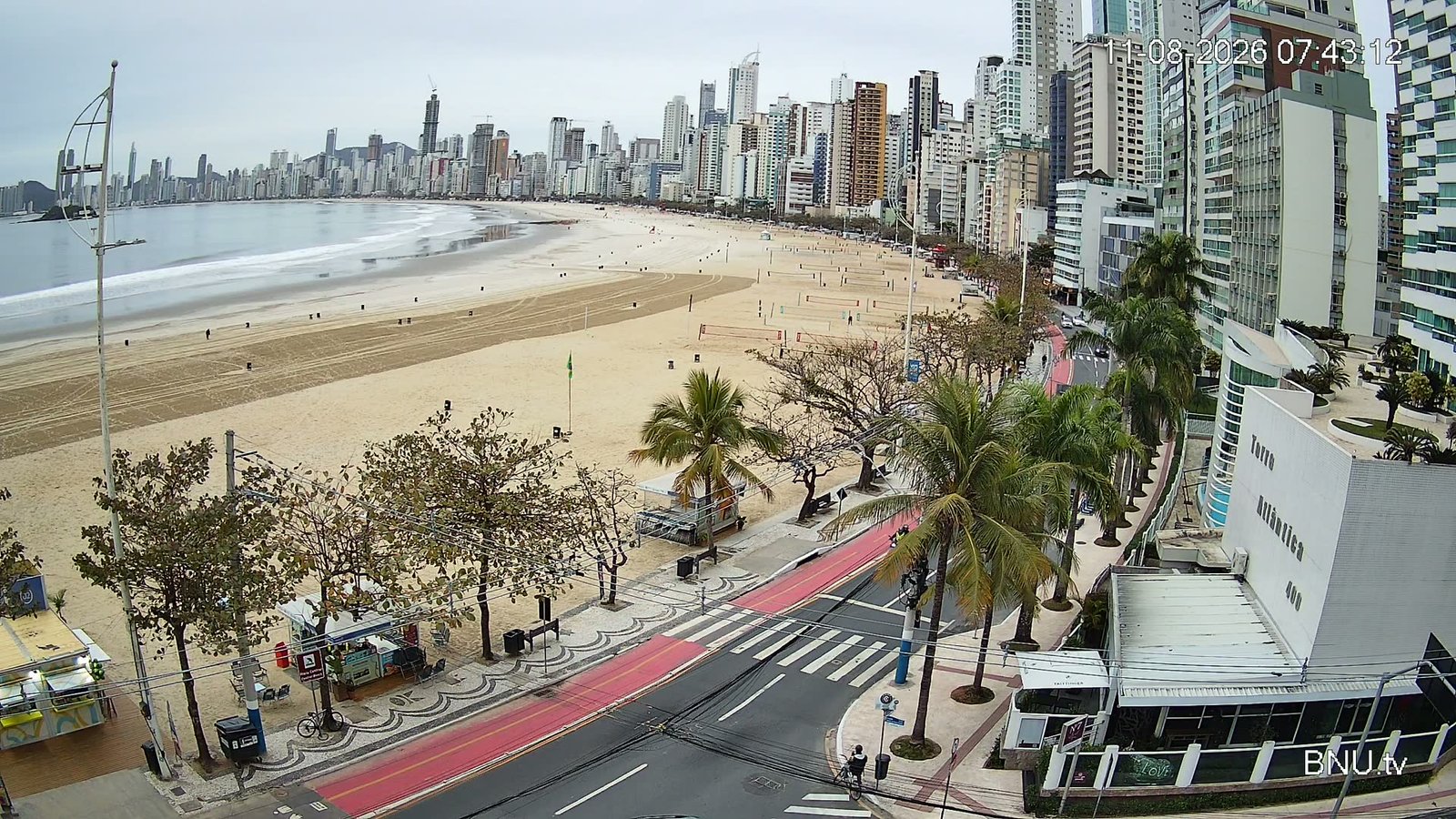 Vista Barra Norte Balneário Camboriú
