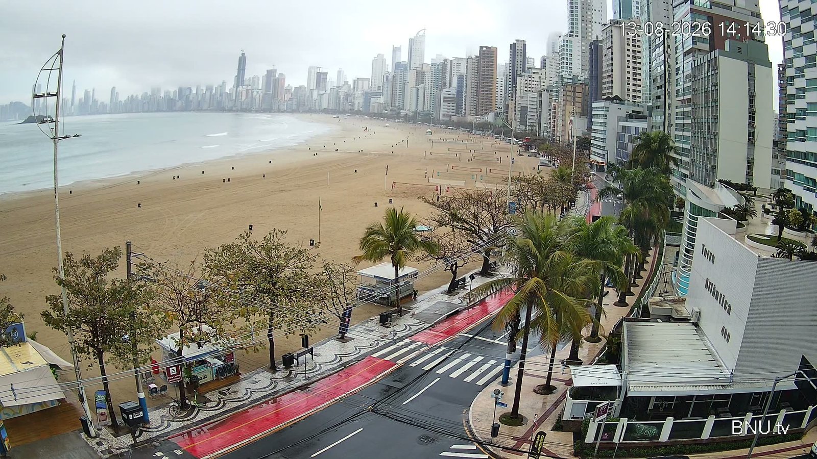 Vista Barra Norte Balneário Camboriú