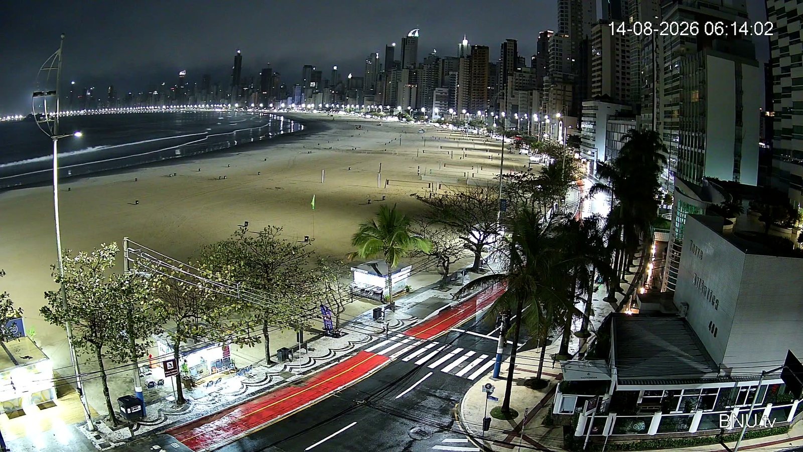 Vista Barra Norte Balneário Camboriú