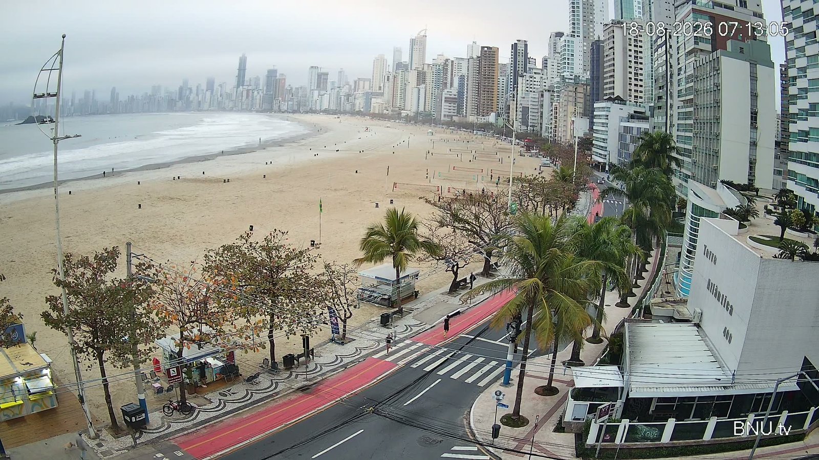 Vista Barra Norte Balneário Camboriú