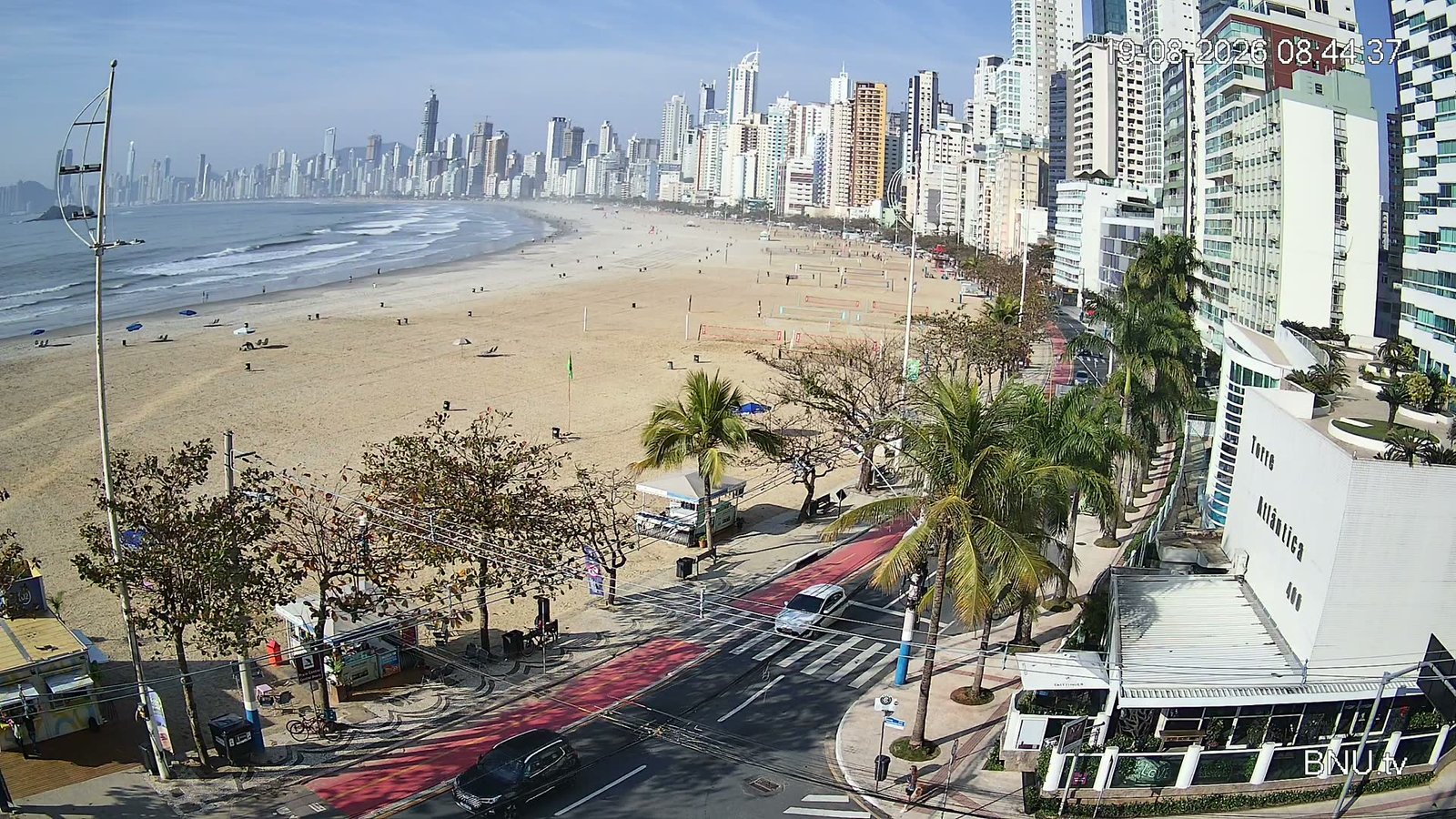 Vista Barra Norte Balneário Camboriú
