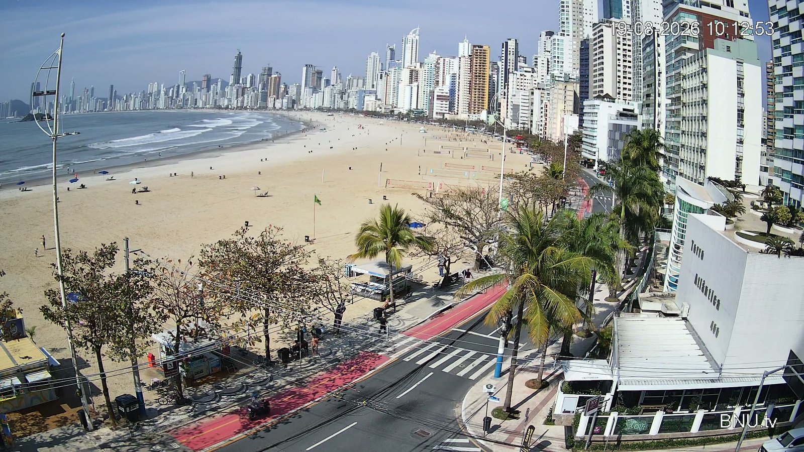 Vista Barra Norte Balneário Camboriú