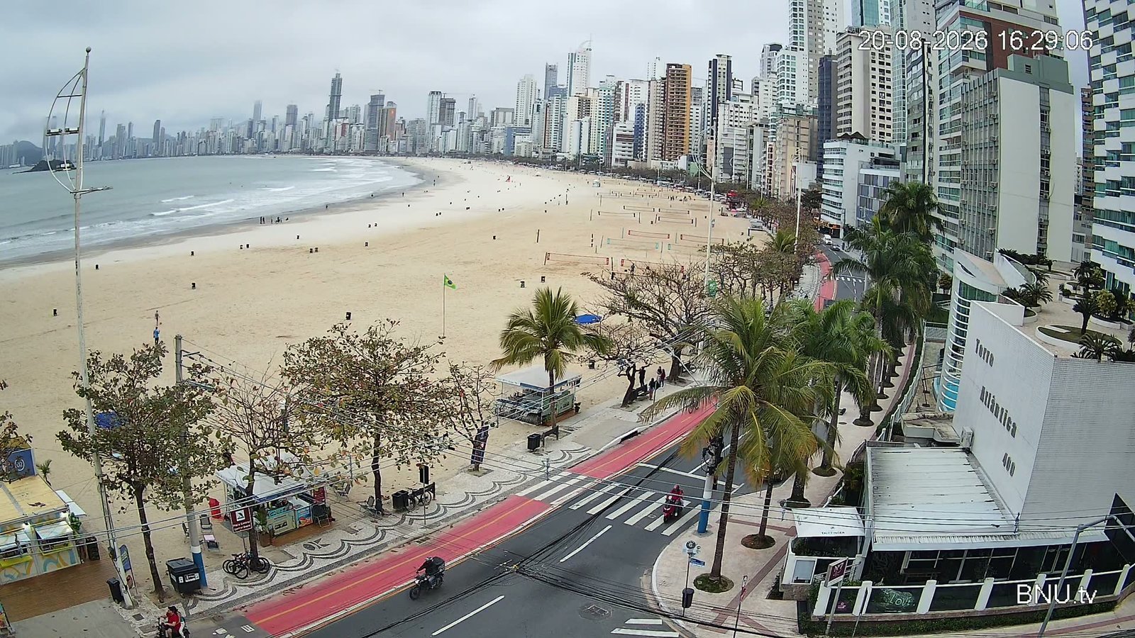 Vista Barra Norte Balneário Camboriú
