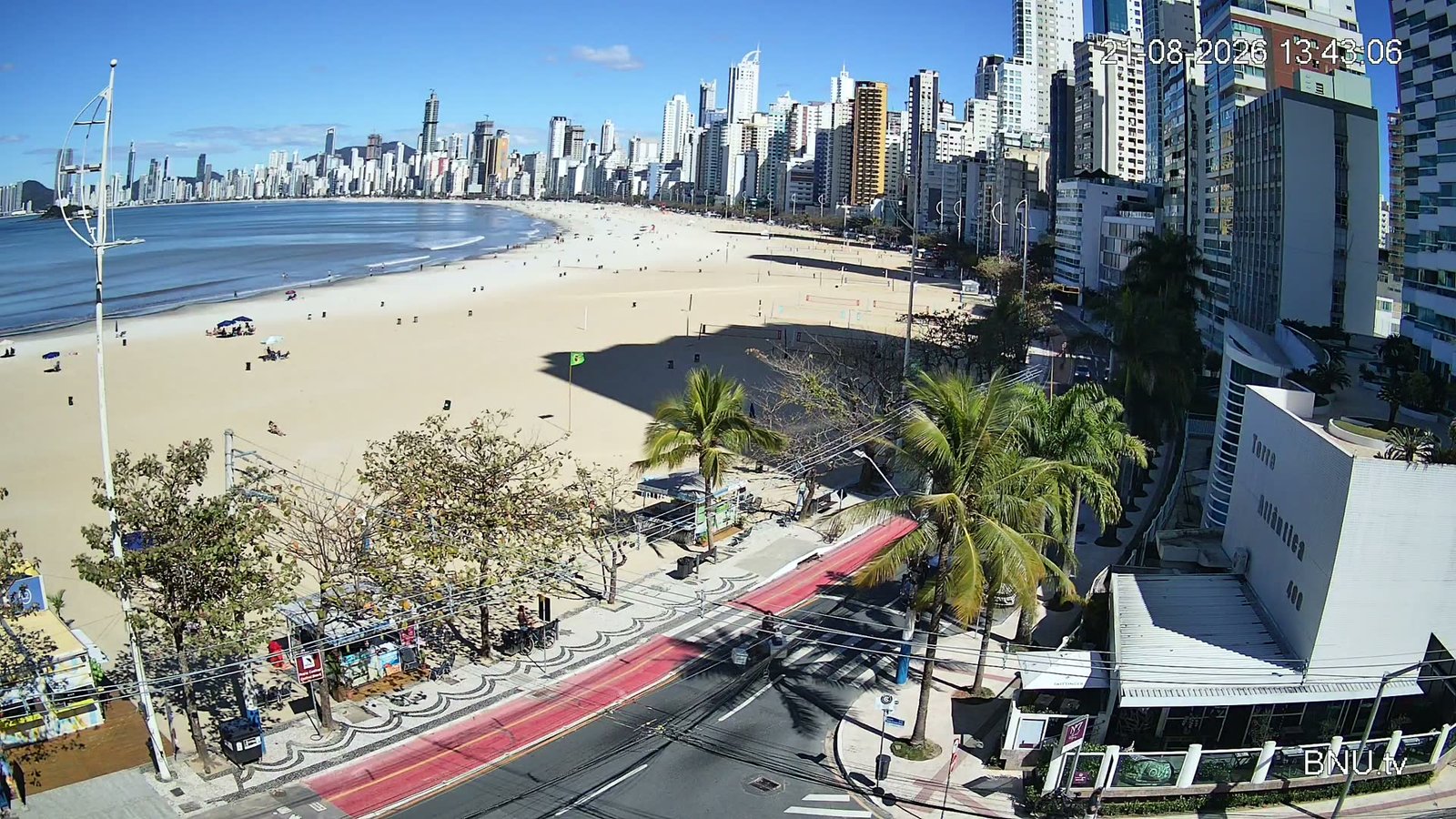 Vista Barra Norte Balneário Camboriú