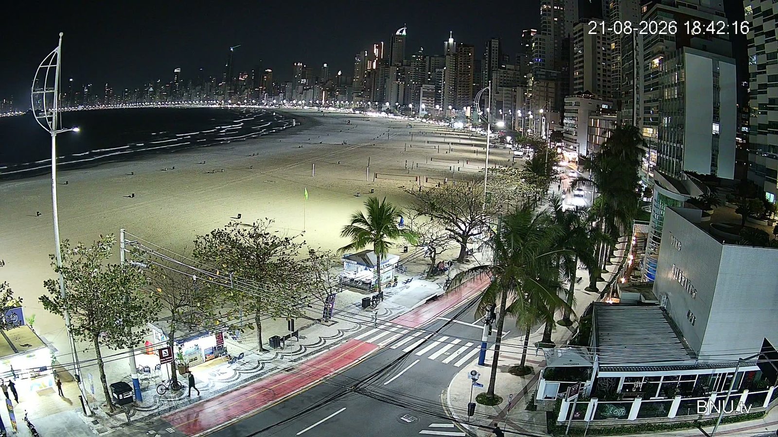Vista Barra Norte Balneário Camboriú
