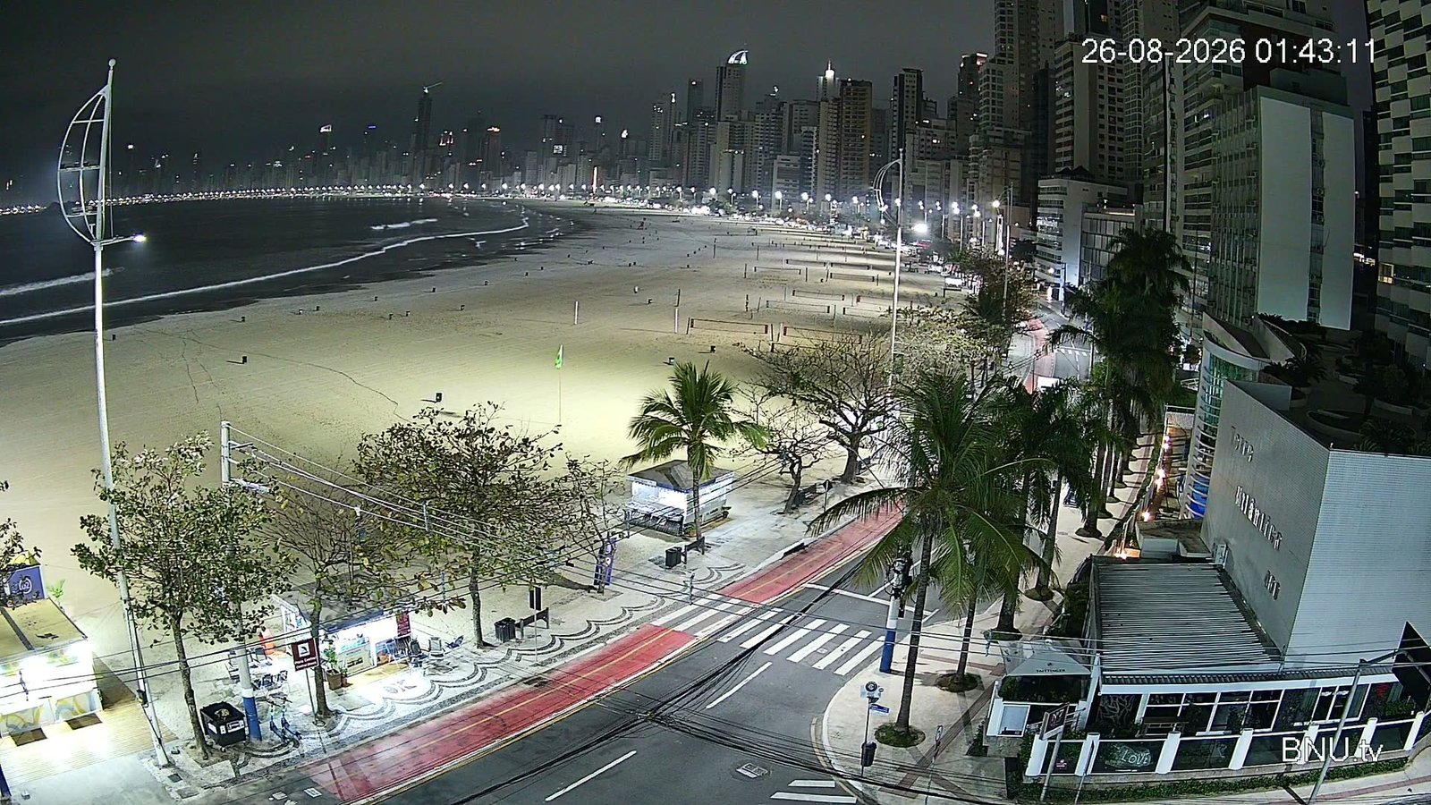 Vista Barra Norte Balneário Camboriú