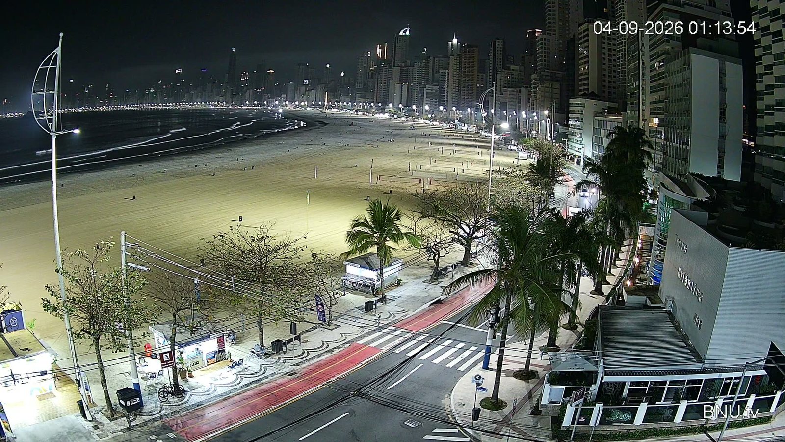 Vista Barra Norte Balneário Camboriú
