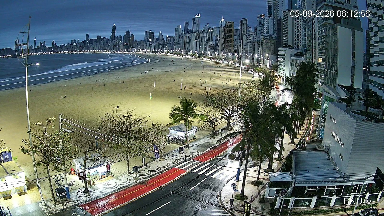 Vista Barra Norte Balneário Camboriú