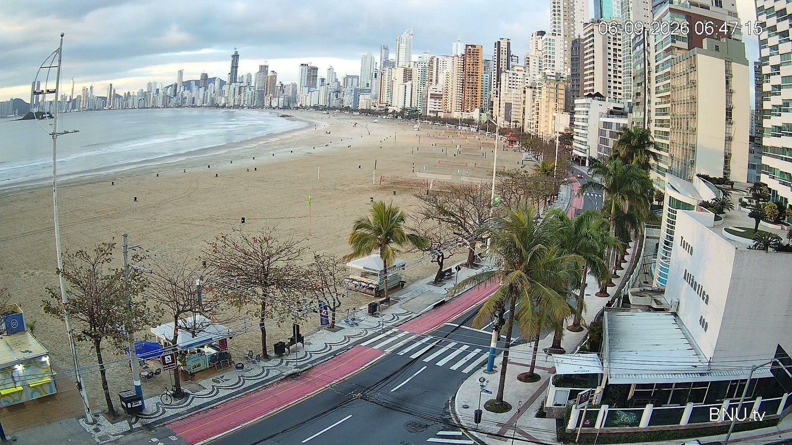 Vista Barra Norte Balneário Camboriú