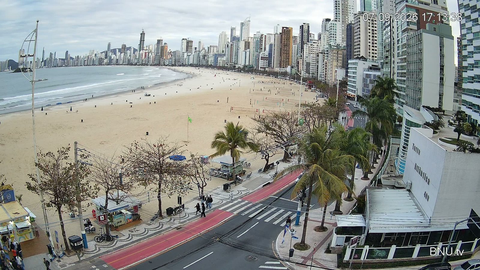 Vista Barra Norte Balneário Camboriú