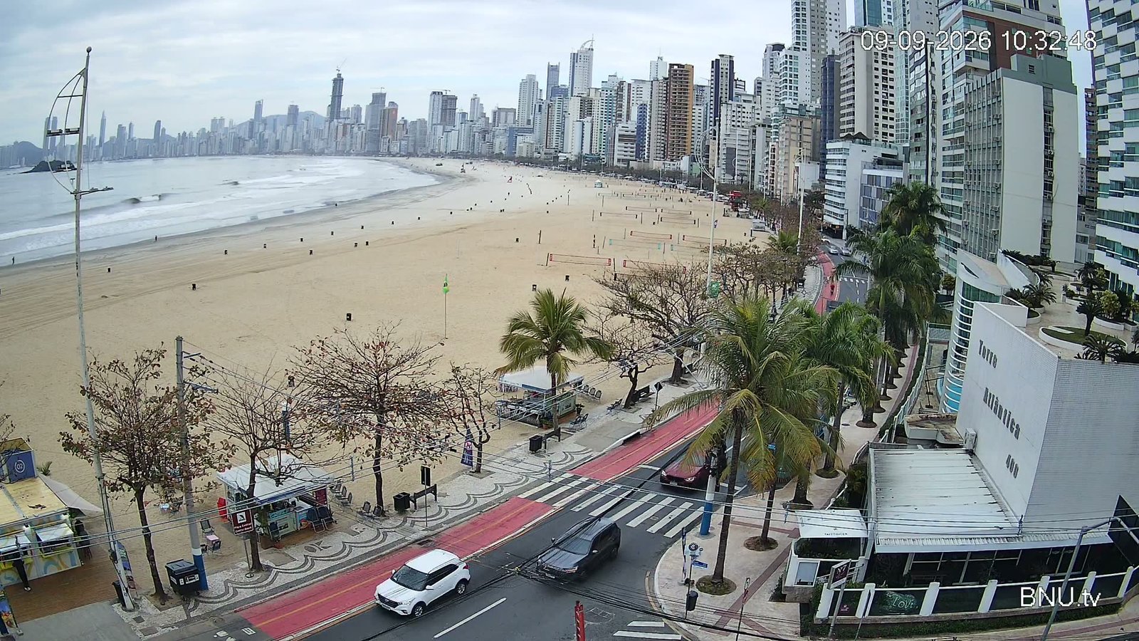 Vista Barra Norte Balneário Camboriú