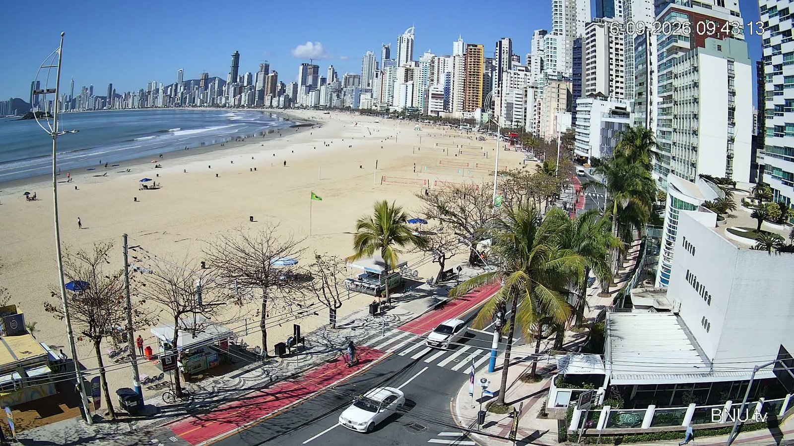 Vista Barra Norte Balneário Camboriú