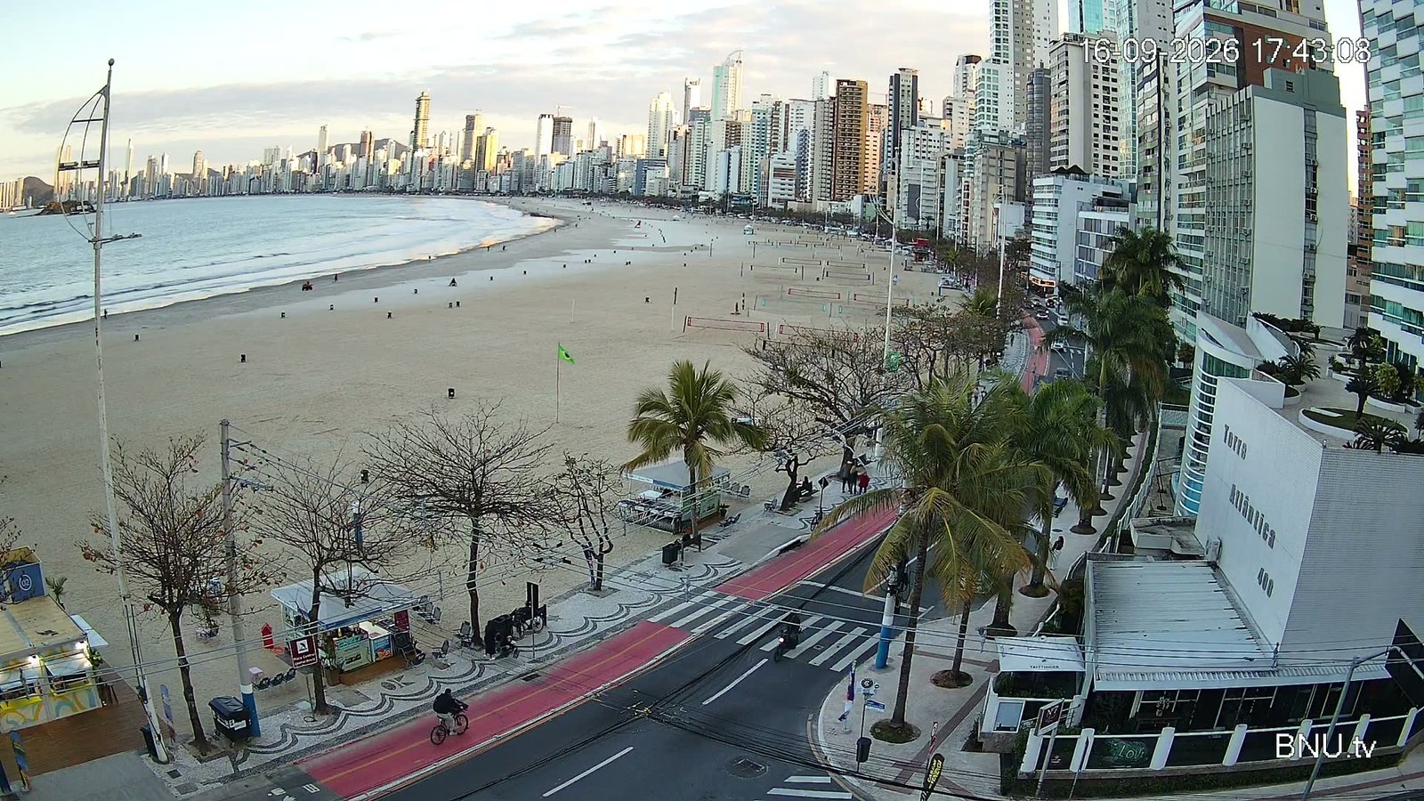 Vista Barra Norte Balneário Camboriú