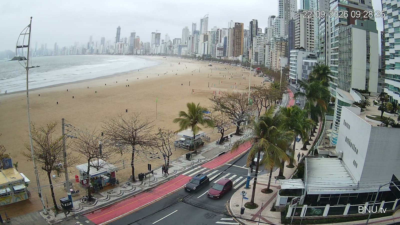 Vista Barra Norte Balneário Camboriú