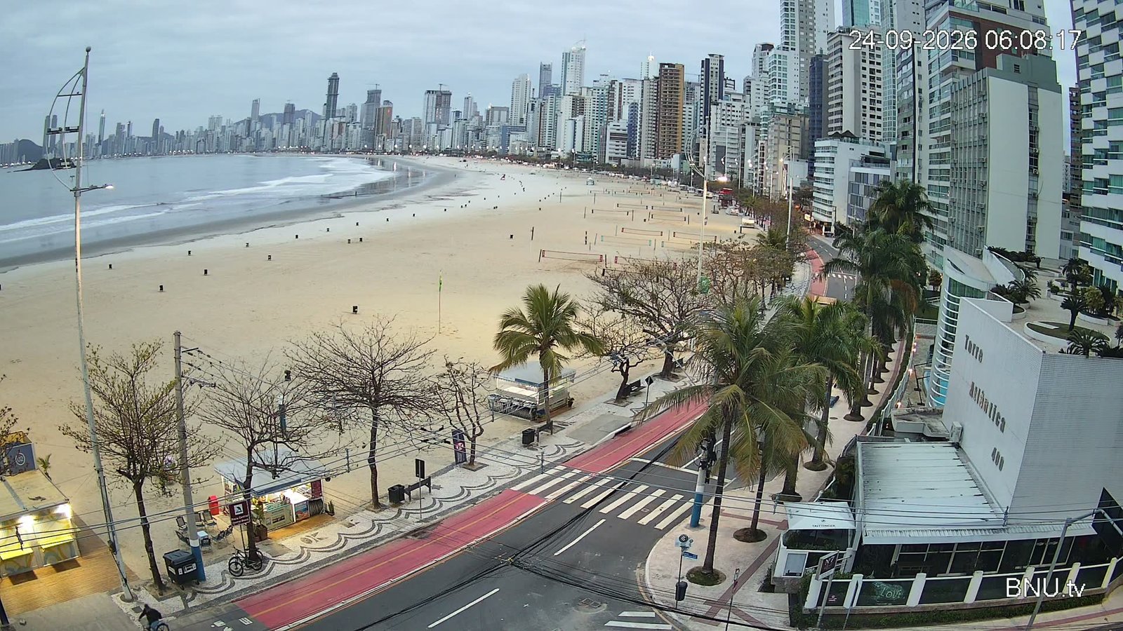 Vista Barra Norte Balneário Camboriú
