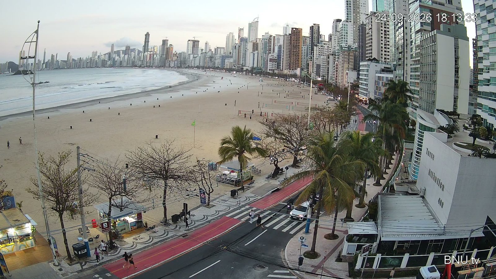 Vista Barra Norte Balneário Camboriú
