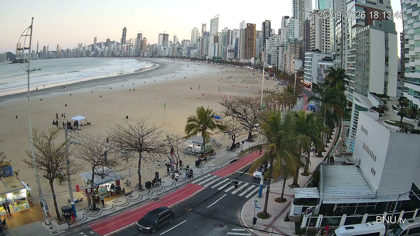 Vista Barra Norte Balneário Camboriú