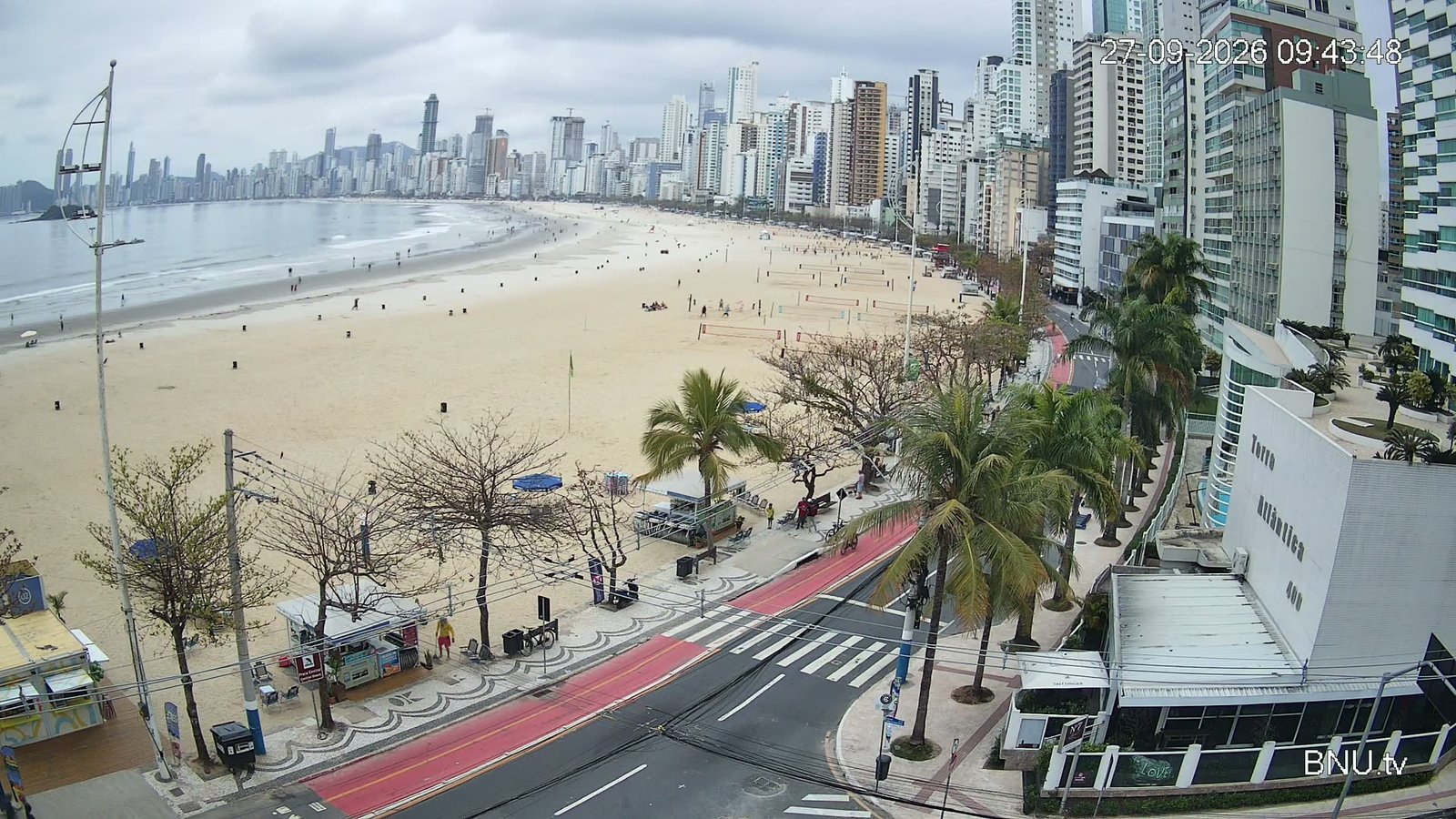 Vista Barra Norte Balneário Camboriú