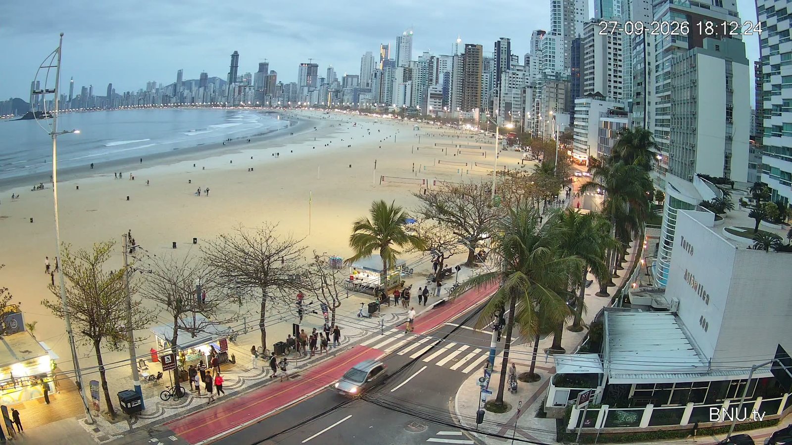 Vista Barra Norte Balneário Camboriú