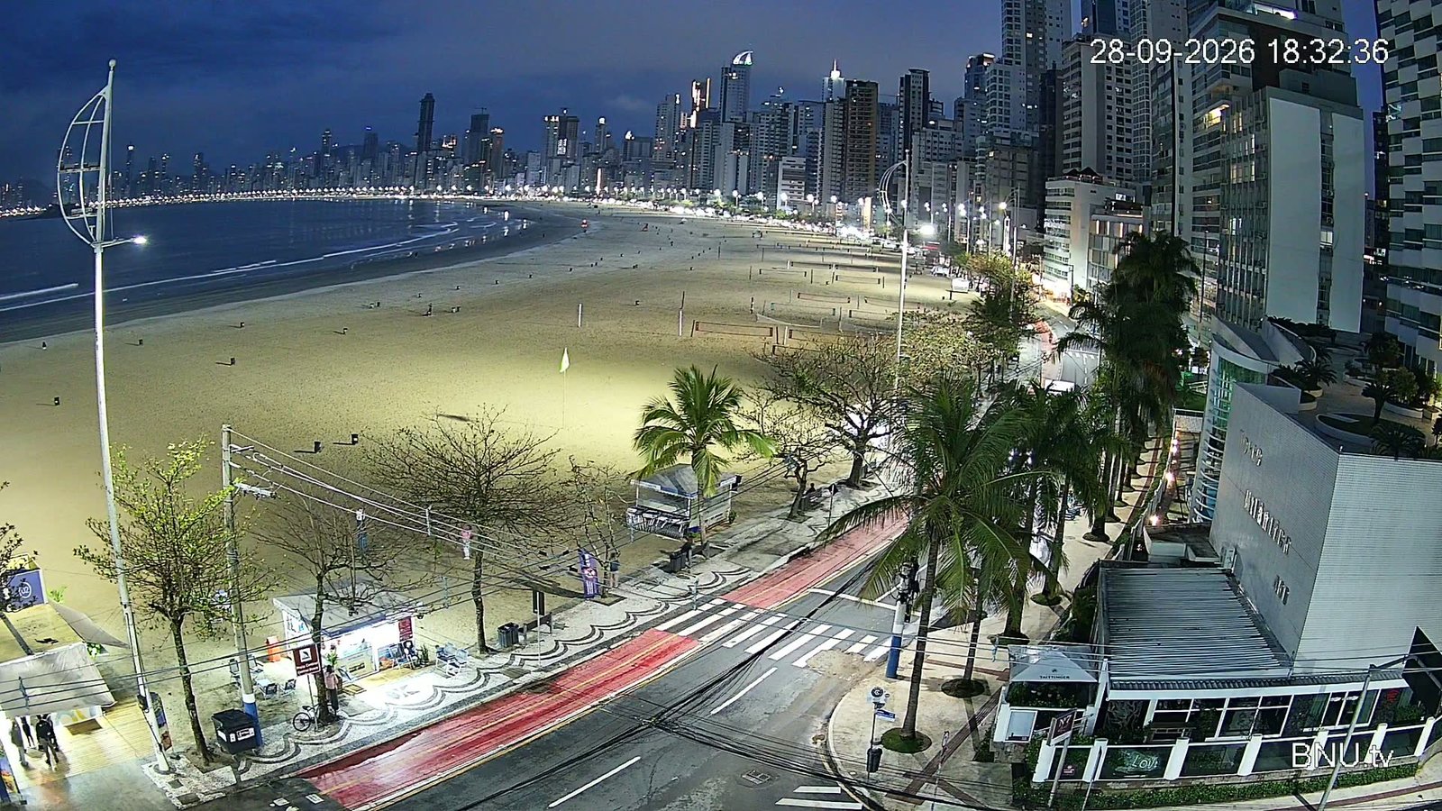Vista Barra Norte Balneário Camboriú