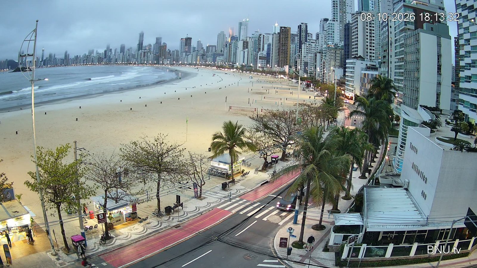 Vista Barra Norte Balneário Camboriú