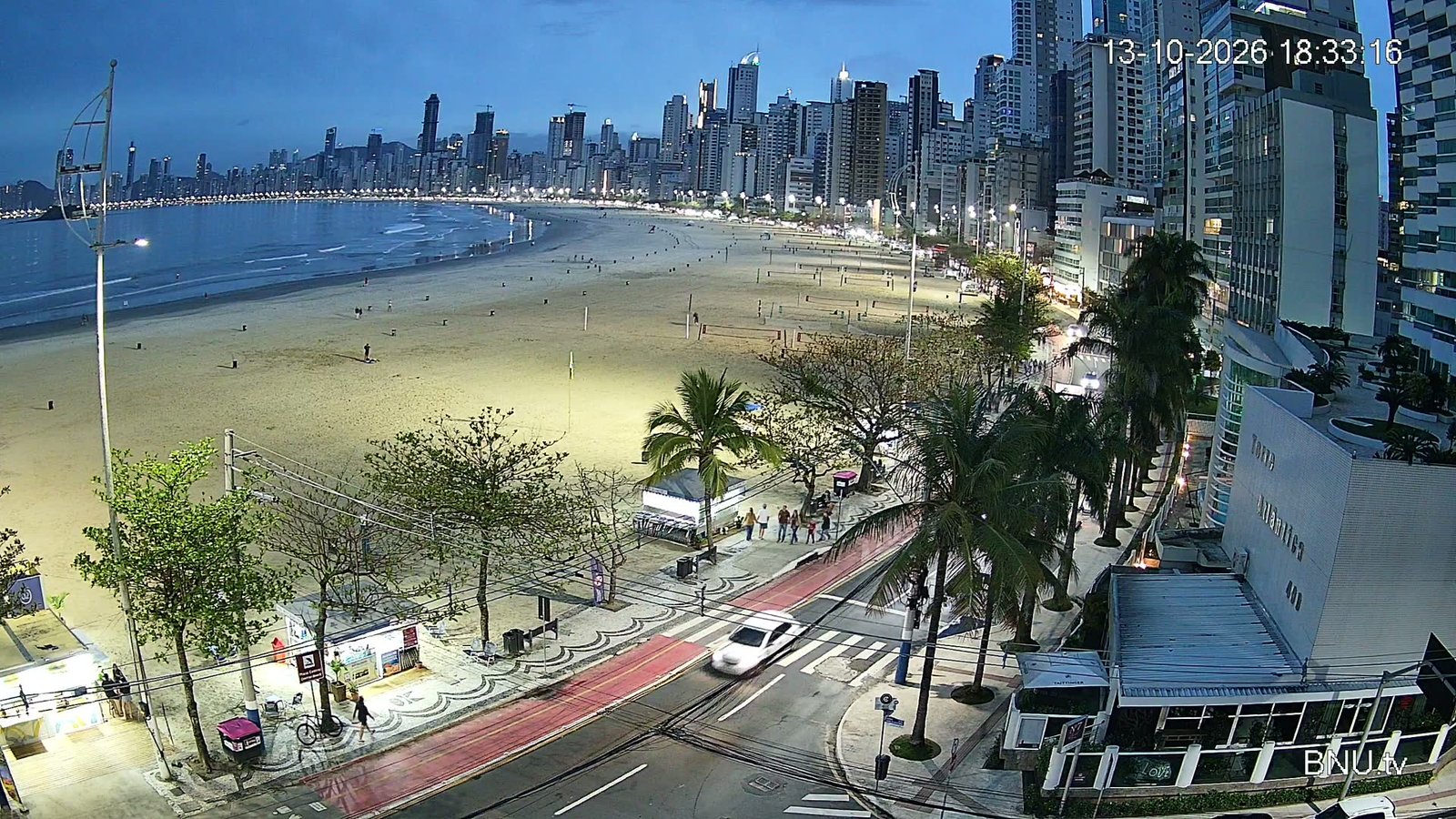 Vista Barra Norte Balneário Camboriú