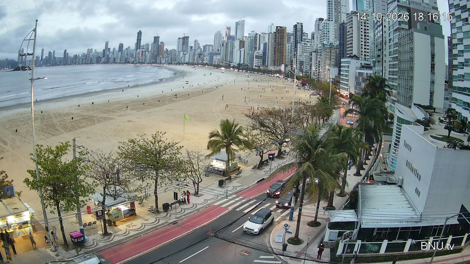 Vista Barra Norte Balneário Camboriú