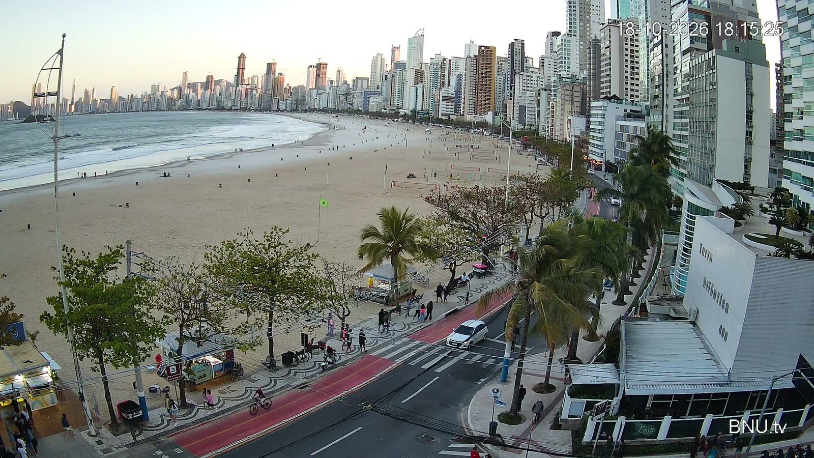 Vista Barra Norte Balneário Camboriú