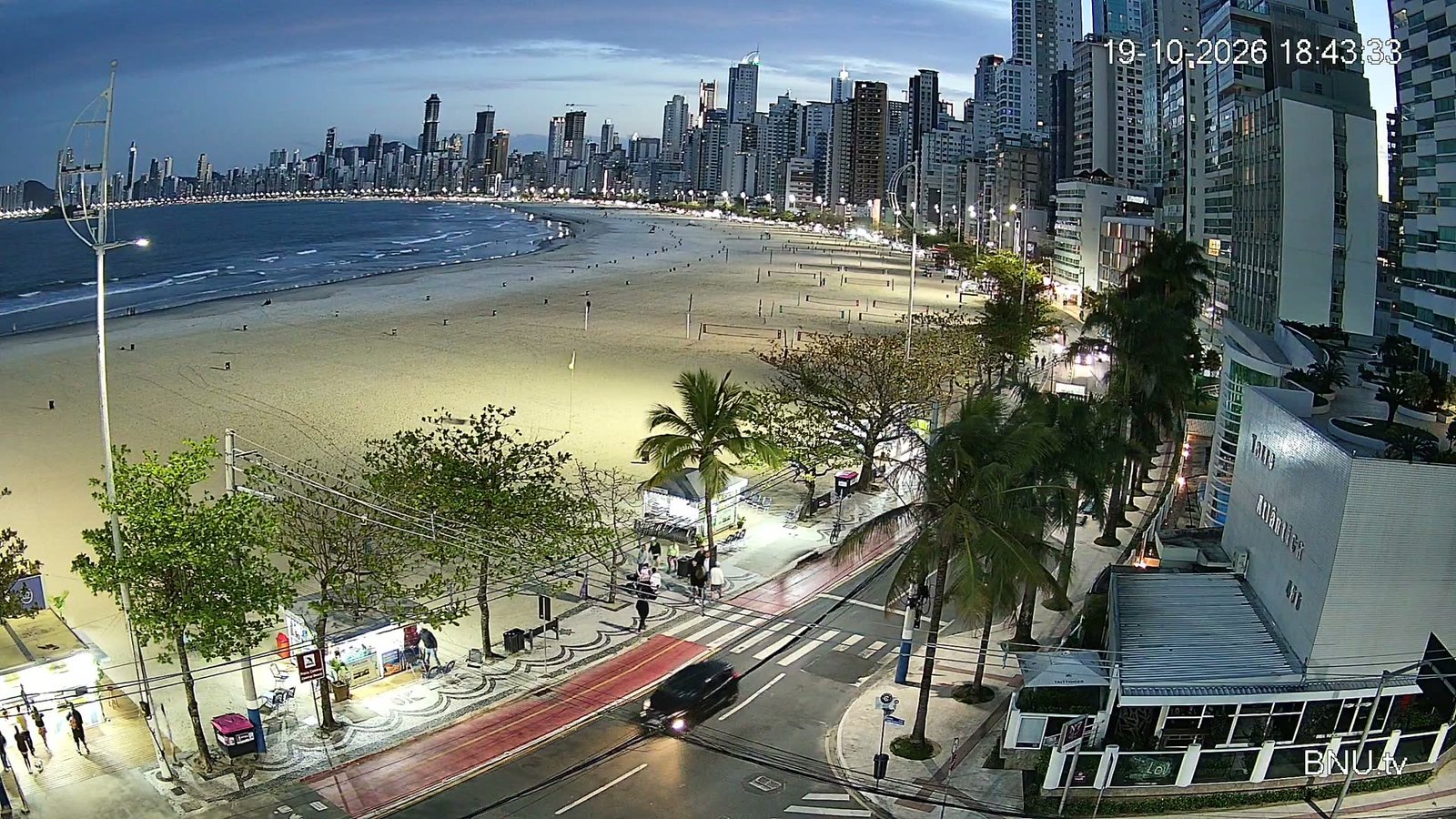 Vista Barra Norte Balneário Camboriú