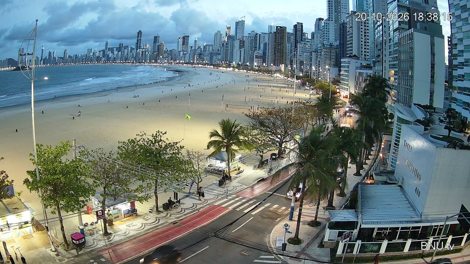 Vista Barra Norte Balneário Camboriú
