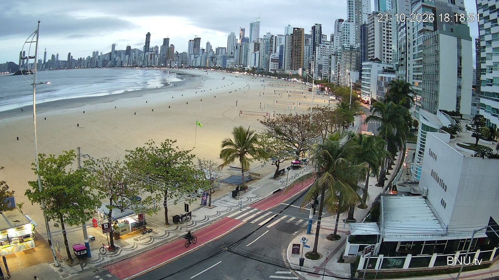 Vista Barra Norte Balneário Camboriú