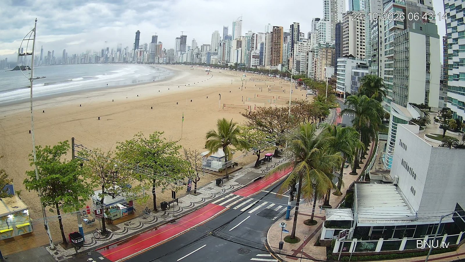 Vista Barra Norte Balneário Camboriú