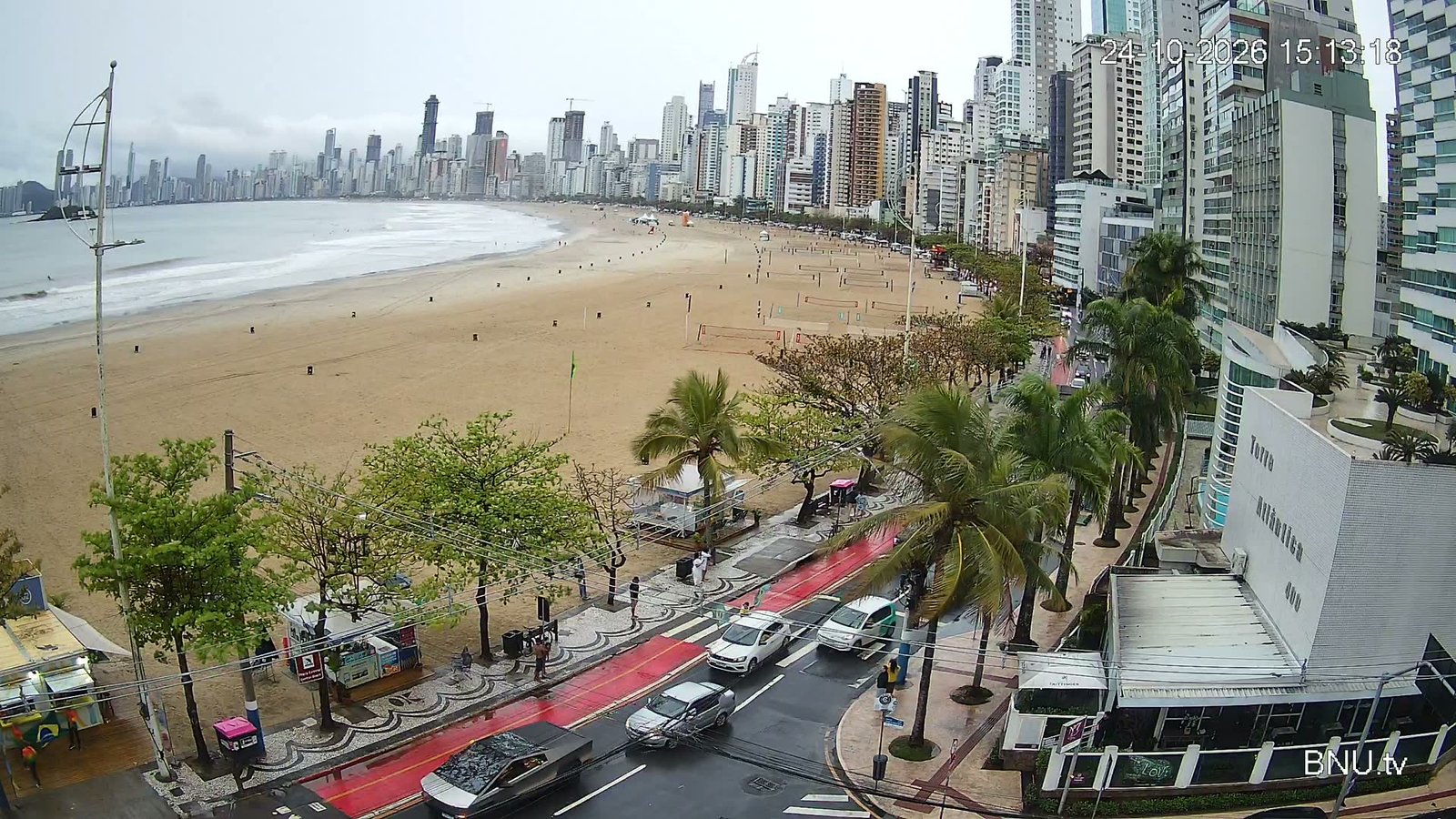 Vista Barra Norte Balneário Camboriú