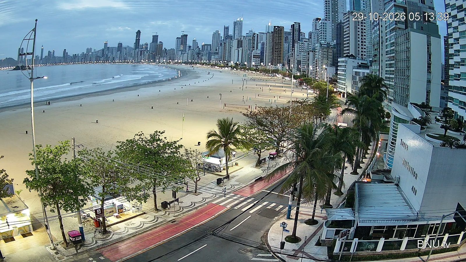 Vista Barra Norte Balneário Camboriú